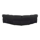  Manufacturer Color_Black -- Fairway 9516BLKS*32LCN3RPWH 3 pc Power Reclining Sectional with Left Side Console IMAGE 4