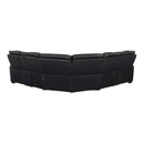 Manufacturer Color_Black -- Fairway 9516BLKS*32LCN2RCNPWH 3 pc Power Reclining Sectional with Consoles and Wireless speakers IMAGE 3