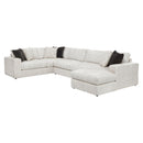  Homelegance Solace 8401BES*3LTRC 3 pc Sectional with Right Chaise IMAGE 1