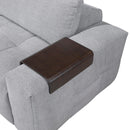  Homelegance 9155GY*51L1ROT 5 pc Modular Sectional with Ottoman IMAGE 18