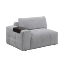  Homelegance 9155GY*51L1ROT 5 pc Modular Sectional with Ottoman IMAGE 6