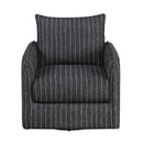  Homelegance 1264BK-1 Swivel Chair IMAGE 1