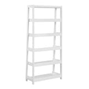  Homelegance Sloane B2024WH-16S5 Bookcase, 5 Fixed Shelves IMAGE 4