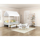  Homelegance Sloane B2024WH-16S5 Bookcase, 5 Fixed Shelves IMAGE 7