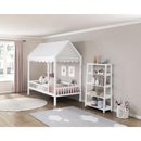  Homelegance Sloane B2024WH-16S4 Bookcase, 4 Fixed Shelves IMAGE 7