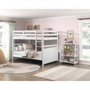  Homelegance Sloane B2024WH-16S3 Bookcase, 3 Fixed Shelves IMAGE 11