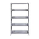  Homelegance Sloane B2024GY-16S4 Bookcase, 4 Fixed Shelves IMAGE 2