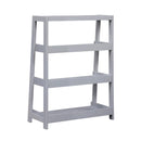  Homelegance Sloane B2024GY-16S3 Bookcase, 3 Fixed Shelves IMAGE 4