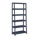  Homelegance Sloane B2024BU-16S5 Bookcase, 5 Fixed Shelves IMAGE 1