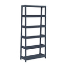  Homelegance Sloane B2024BU-16S5 Bookcase, 5 Fixed Shelves IMAGE 4