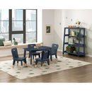  Homelegance Sloane B2024BU-16S3 Bookcase, 3 Fixed Shelves IMAGE 7