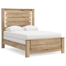  Size_Full -- Brozmont B1045B8 Full Panel Bed IMAGE 1