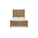  Size_Queen -- Benchcraft Ridgester Panel Bed IMAGE 4