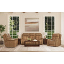 Flexsteel Ranger Power Reclining Leather Loveseat with Console 1640-64P5-43972 IMAGE 6