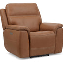  Flexsteel Sawyer Power Leather Match Recliner 1845-50PH-72773 IMAGE 1