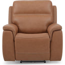  Flexsteel Sawyer Power Leather Match Recliner 1845-50PH-72773 IMAGE 3