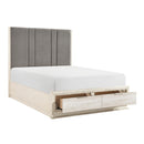  Homelegance Noctis 2391-1* Queen Platform Bed with Footboard Storage IMAGE 13