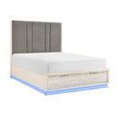  Homelegance Noctis 2391K-1CK* California King Platform Bed with Footboard Storage IMAGE 4