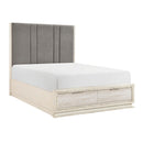  Homelegance Noctis 2391K-1EK* Eastern King Platform Bed with Footboard Storage IMAGE 10