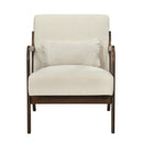  Homelegance Twill 4224BEG-1 Accent Chair IMAGE 2