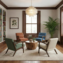  Homelegance Twill 4224GRN-1 Accent Chair IMAGE 9