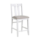  Homelegance Lowell 5744WH-36 5-Piece Pack Counter Height Set IMAGE 5