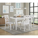  Homelegance Astoria 5892WT 5-Piece Pack Dinette Set IMAGE 2