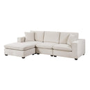  Homelegance 8310NBE*4AC2C1AOT 4-Piece Modular Sectional with Ottoman IMAGE 1
