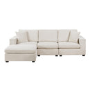  Homelegance 8310NBE*4AC2C1AOT 4-Piece Modular Sectional with Ottoman IMAGE 2