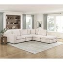  Homelegance 8310NBE*52ACC1ACROT 5-Piece Modular Sectional with Ottoman IMAGE 3