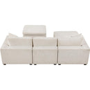  Homelegance 8310NBE*5AC2C1A2OT 5-Piece Modular Sectional with Two Ottomans IMAGE 2