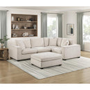  Homelegance 8310NBE*5AC2C1ACROT 5-Piece Modular Sectional with Ottoman IMAGE 3