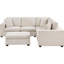  Homelegance 8310NBE*62AC2C1ACROT 6-Piece Modular Sectional IMAGE 2