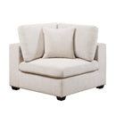  Homelegance 8310NBE-CR Corner Seat IMAGE 1
