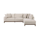  Homelegance 8312NTP*22LRC 2-Piece Sectional with Right Chaise IMAGE 2