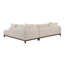 Homelegance 8312NTP*22LRC 2-Piece Sectional with Right Chaise IMAGE 4