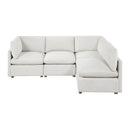  Homelegance 8338BE*42AC2CR 4-Piece Modular Sectional IMAGE 2