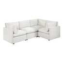  Homelegance 8338BE*43CRAC 4-Piece Modular Sectional IMAGE 1