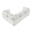  Homelegance 8338BE*43CRAC 4-Piece Modular Sectional IMAGE 3