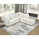  Homelegance 8338BE*52AC2CROT 5-Piece Modular Sectional with Ottoman IMAGE 3