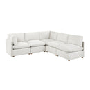  Homelegance 8338BE*52CR3AC 5-Piece Modular Sectional IMAGE 1