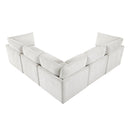  Homelegance 8338BE*53CR2AC 5-Piece Modular Sectional IMAGE 3