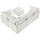  Homelegance 8338BE*53CRACOT 5-Piece Modular Sectional with Ottoman IMAGE 2