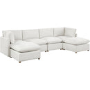  Homelegance 8338BE*62CR2AC2OT 6-Piece Modular Sectional with Two Ottomans IMAGE 1