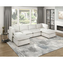  Homelegance 8338BE*62CR2AC2OT 6-Piece Modular Sectional with Two Ottomans IMAGE 4