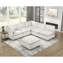 Homelegance 8338BE*62CR3ACOT 6-Piece Modular Sectional with Ottoman IMAGE 10