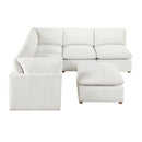  Homelegance 8338BE*62CR3ACOT 6-Piece Modular Sectional with Ottoman IMAGE 3
