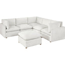  Homelegance 8338BE*63CR2ACOT 6-Piece Modular Sectional with Ottoman IMAGE 1