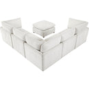  Homelegance 8338BE*63CR2ACOT 6-Piece Modular Sectional with Ottoman IMAGE 2