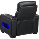  Homelegance Cyber 8344BLK-1PWHM Power Reclining Chair with Power Headrest IMAGE 4